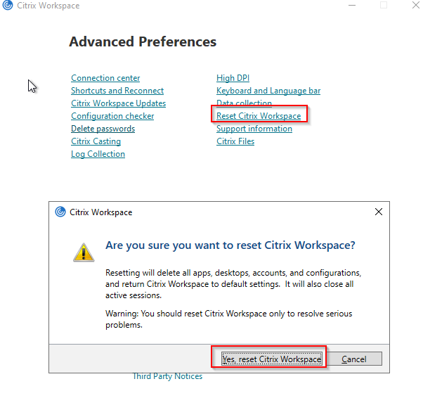 CitrixWorkspacezurecksetzen2